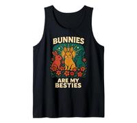 Bunnies are My Besties Bunny Lovers Pet Tank Top