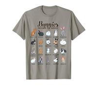 Bunnies around the world - Rabbit breeds T-Shirt