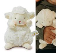 BUNNIES BY THE BAY Wee Kiddo Sheep Teddy | Soft, Cuddly stuffed toy for babies, perfect first toy for Newborn | Baby Safe sheep teddy for New Parents