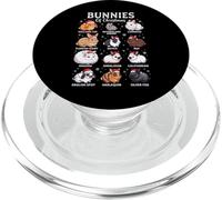 Bunnies of Christmas Cute Kawaii Xmas 2025 Bunny Rabbit PopSockets PopGrip for MagSafe