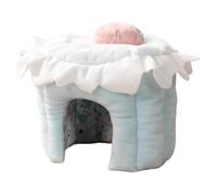 Bunnies Sleeping House,Soft Hamster Tunnel Bed Chinchilla Cave Bed | Small Animal Tunnel Bed for Bunnies, Golden Bears, Dutch Pigs