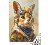 Bunny 1000 Piece Jigsaw Puzzles for Adults Rabbit Family Fun 1000 Pieces Puzzles Relax Puzzles Games Multicolor Premium Gifts Impossible Puzzle 1000pcs (75x50cm)