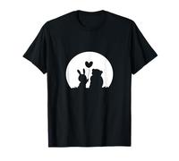 Bunny and Bear Rabbit Bunnies Easter Day T-Shirt