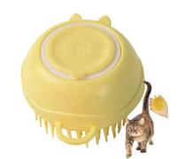 Bunny Bath Brush, Dog Washing Comb, Pet Shower Scrubber, Grooming Massage Tool, 3.31 x 2.36 Inches, Providing a Relaxing Massages for Pets During Baths Time