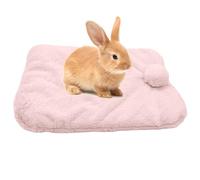 Bunny Bed - Winter Warming Cold Proof Pet Sleeping Pad, Warm Bunnies Mat, Foamy Beds for Kitten Puppy Small Animal Indoor Bedroom Living Room Balcony Apartment Dorm, Soft Cushion, Multicolor