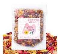 Bunny Bedding - 100g Dried Flower Hamster Bedding Odor Control | Calming Long-Lasting Scents Moisture Absorption Habitat Decoration for Cat Chicken Bunny Ferret Cage Coop Indoor