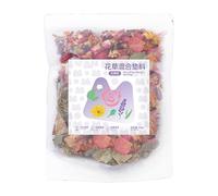 Bunny Bedding | 100g Dried Flower Small Pet Bedding,Calming Long-Lasting Scents Moisture Absorption Habitat Decoration for Cat Chicken Bunny Ferret Cage Coop Indoor