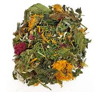 Bunny Bistro Herb & Flower Salad 100g | 100% Natural Forage Treat for Rabbits, Guinea Pigs & Small Animals