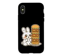 Bunny Burger Tower Cartoon Case for iPhone X/XS