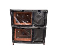 BUNNY BUSINESS 36" COVER to FIT BUNNY BUSINESS Rabbit/Guinea Pig Outdoor Hutch, Double Decker Rabbit Hutches on legs (BB-36-DDL-COVER) Cover only no Hutch…