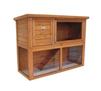 BUNNY BUSINESS 41" DOUBLE DECKER RABBIT/GUINEA PIG HUTCH HUTCHES RUN RUNS BB-41-DDU-11 SPECIAL PRICE ONLY £59.99 LTD STOCKS