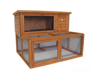 BUNNY BUSINESS 4ft Drop Hutch and Run Rabbit/Guinea hutches runs BB-48-DRH Includes Deluxe Cover