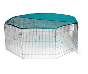 Bunny Business 8-Panel Playpen with Free Safety Net,60x60x8cm Extra Large