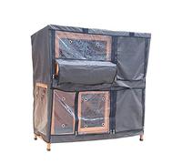 BUNNY BUSINESS 41" 2-Tier Double Decker Rabbit/Guinea Pig Hutch Hutches with Sliding Trays & Ramp (COVER ONLY)