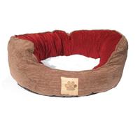 BUNNY BUSINESS Luxury Super Soft Dog Beds Chenille and Fleece, Large, 32-inch