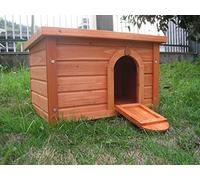 BUNNY BUSINESS Rabbit/Guinea Pig Deluxe Hide House/Run Hutch, 60 × 40 × 40 cm (Red-Deluxe-Hide)