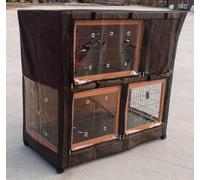 Bunny Business Rabbit Hutch Covers over 20 Types Rabbit Hutches Rabbit Run Cover (BB-48-DDL-XL)