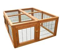 BUNNY BUSINESS UNIVERSAL FULLY FOLDING/ATTACHING RABBIT GUINEA PIG RUN RUNS HUTCH HUTCHES 4FT