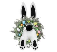 Bunny Butt for Wreath - Welcome Sign Attachment Craft - Hangable Easter Door Wreath Attachment | for Spring Holiday Party Indoor Outdoor Home Wall Door