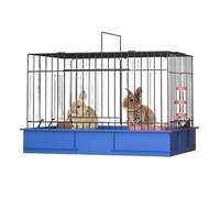 Bunny Cage Cozy Outdoor Pet Rabbit Cage Discover the Ideal Home Villa & Plush Nest for Joyful Rabbits Rabbit Hutch