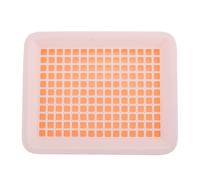 Bunny Cage Toilet Anti Fall Plastic Potty for Small Pets | PP Two Layer Build, Detachable Mesh Base, Fixed Hook Design, Apartment or Garden Use