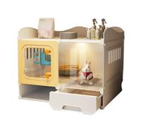 bunny cage Ultimate Outdoor Pet Rabbit Cage Stylish Home Villa Cozy Nest for Happy Bunnies For Home Use