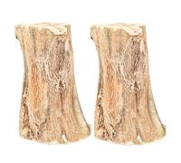 Bunny Chew Sticks - 2 Pieces Chew Toy, Natural Teeth Care Treat | Safe Papaya Chew Sticks for Chinchillas, Hamsters, Guinea Pigs, Squirrels and Gerbils, Accessories for Kl