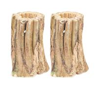 Bunny Chew Toys - 2X Papaya Wood Stick, Safe Edible Branches | Healthy Teeth Grinding Treats, Pet Care Supplies for Chinchilla, Hamster, Enrichment of a