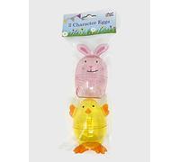 Bunny & Chick Plastic Filler Decorative Easter Eggs