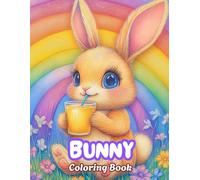 Bunny Coloring Book: Adorable Rabbits in Peaceful Scenes