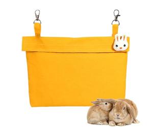 Bunny Cooling Ice Pack - Polyester, Aterproof Chew-Resistant Wrap | Hangable Reusable Long-Lasting Cage Ice Pack For Outdoor Adventures, Backyard, Recovery, Senior Pets, Beach