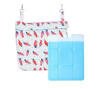 Bunny Cooling Mat - Pet Cold Pad for Summer | Washable Ice Cushion | Chew Resistant Box Matz | Portable Cooling Pad Pair