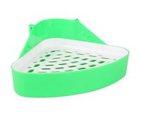 Bunny Corner Litter Pan | Pet Potty Corner Toilet Bigger Pan | Potty Trainer Litter Bedding Box Pet for Small Animals Bunny