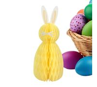 Bunny Decorations - Bunny Beehive Peigt Ornaments, Bunny Paper Balls | Easter Cute Colorful Parties Hanging Decor for Table Tree Spring Celebrations Birthday Baby Shower