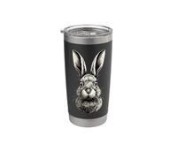 Bunny Design Rabbit Brown Hare Cute Bunnies Stainless Steel Insulated Tumbler