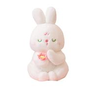 Bunny Doll - Romantic Plush Rabbit, Heart Holding Pillow | Soft Stuffed Animal Sweet Gift Suitable Valentine Celebration Bedroom Desk Lounge Girls Boys Bedtime Comfort Surprise Expression Support