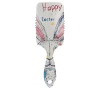 Bunny Ear Foot Lily Rabbit Ears Happy Easter gentle brush for thick hair Designed scalp massager brush for wet hair with Ergonomic handle cepillo para cabello de mujer