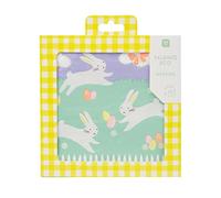 Bunny Easter Napkins | Recyclable Paper Serviettes for Party, Spring Table Decorations, Decoupage by Talking Tables | 20 Pack