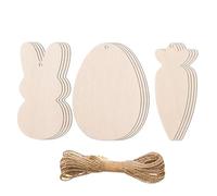 Bunny Egg Head Empty Wooden Signs: Ostrolz Wooden Signs Cutouts, Bunny Egg Signs Unfinished Neckline | Classroom Decor Spring Handwerk Made To