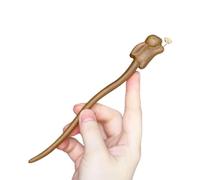 Bunny Elegance Handcrafted Wooden Hair Sticks, Rabbit Chopsticks for Long Hair, Wooden Handmade Stick 1P