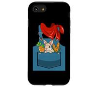 Bunny Farmer Costume, Farm Pants With Rabbit, Farm & Farming Case for iPhone SE (2020) / 7/8