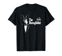 Bunny Father Funny Mens Retro Rabbit T-Shirt