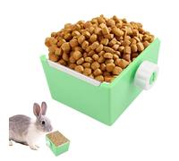 Bunny Food Bowl | Water and Meal Dispenser - Small Animal Food Dish for Dwarf Syrian Hamsters Gerbils Mice Degus or Other Pets