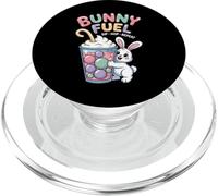 Bunny Fuel Sip Hop Repeat Cute Funny Easter Bunny PopSockets PopGrip for MagSafe