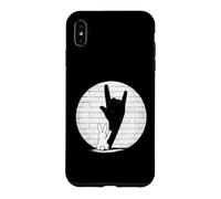 Bunny Funny Puppet Shadow Rabbit Rock Hand Inverse Shadow Case for iPhone XS Max