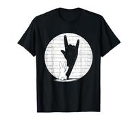 Bunny Funny Puppet Shadow Rabbit Rock Hand Inverse Shadow T-Shirt