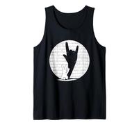 Bunny Funny Puppet Shadow Rabbit Rock Hand Inverse Shadow Tank Top