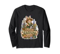 Bunny Gardener Watering Again Long Sleeve T-Shirt