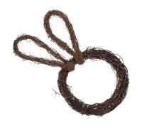 Bunny Garland Bunny Shape Wreath Frame Easter Wreath Decor Wreath Frame Rabbit Garland Ring Grapevine Vine Easter Wreath Home Decor Natural Vine Decorate Rattan
