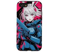 Bunny Girl Techwear Harajuku Anime Manga Cyberpunk Aesthetic Case for iPhone SE (2020) / 7 / 8